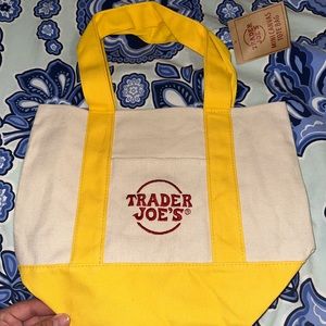 NWT TRADER JOES MINI TOTE